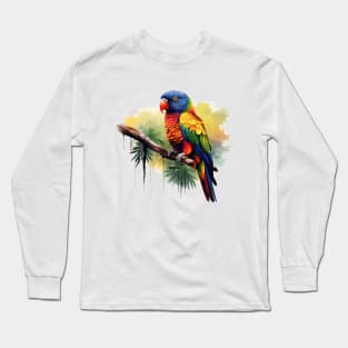 Rainbow Lorikeet Long Sleeve T-Shirt